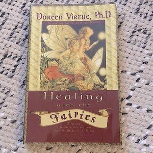 Discontinued Book - Healing with the Fairies by Doreen Vitue. Ph. D.